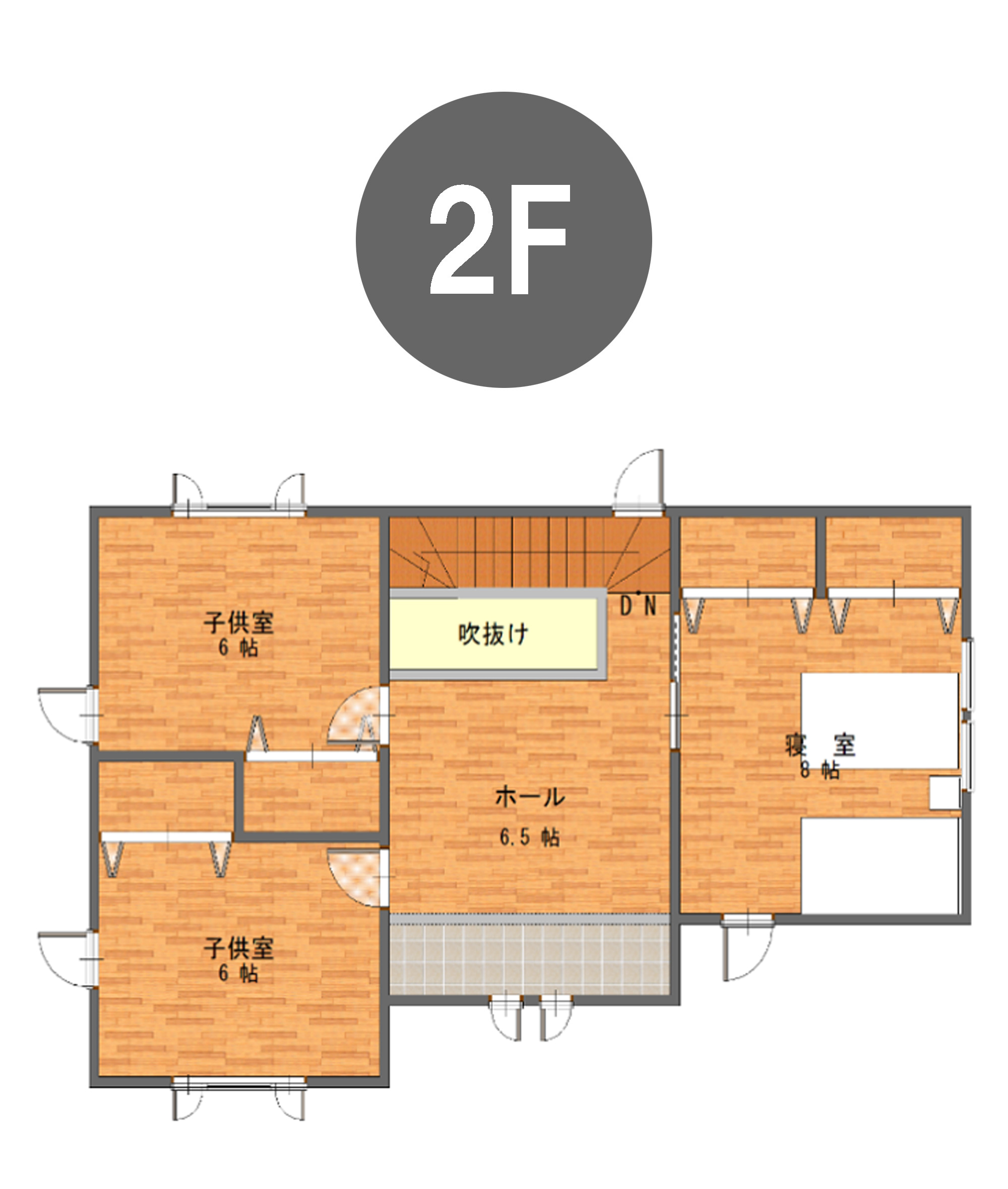 モデルハウスフロアマップ